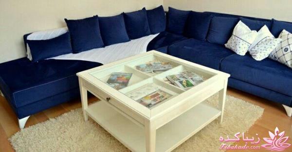 دکوراسیون کرم سرمه ای 